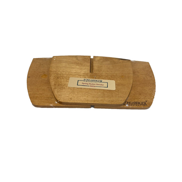 Longaberger Woodcrafts Spring Basket Wood Divider #50024 New - Picture 1 of 3